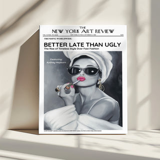 Audrey - Art Review Poster