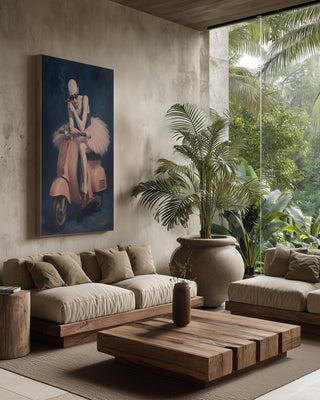 Vespa Ballerina by Martin Zen in interior setting