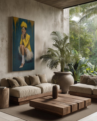 Curtain Call by Martin Zen in interior setting