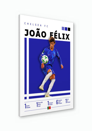 João Fêlix - Chelsea Football Poster