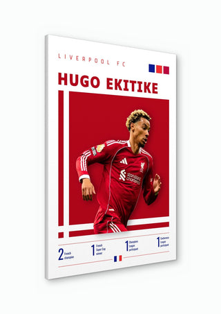 Hugo Ekitike - Liverpool Football Poster