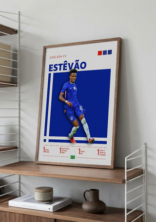 Estêvão - Chelsea Football Poster