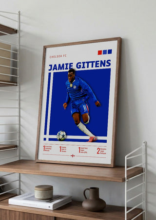 Jamie Gittens - Chelsea Football Poster