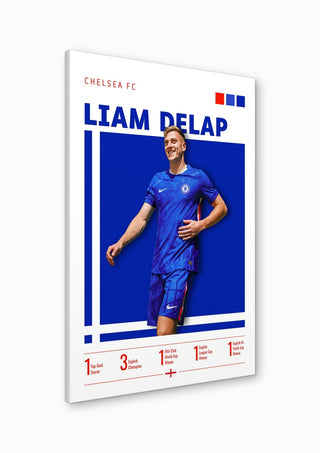 Liam Delap - Chelsea Football Poster