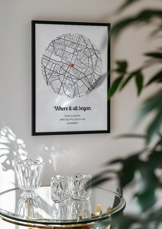 Where it all began - Personalized Poster