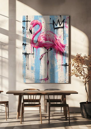 Crowned Flamingo - Matthews Gallerie