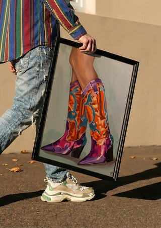 Cowboy Boots - Art By Biba