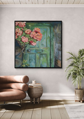 Geranium Door - Cristina Iacob
