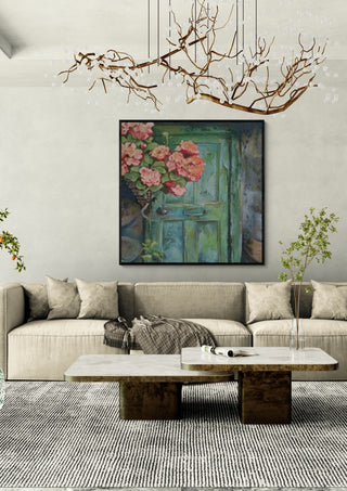 Geranium Door - Cristina Iacob