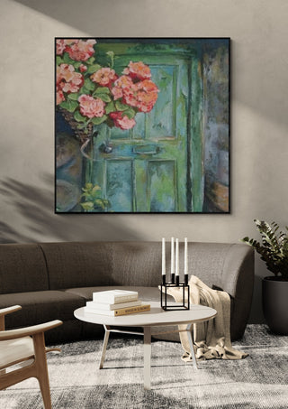 Geranium Door - Cristina Iacob