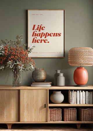 Life Happens Here - ARTSY FARTSY