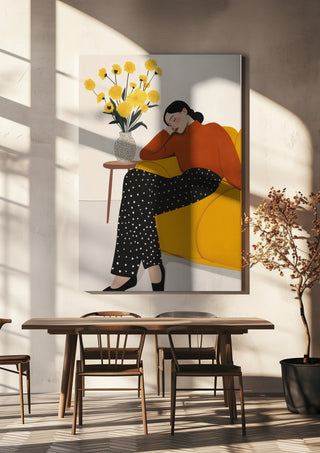 Woman in red - Annika Persson