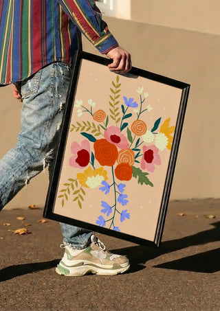 Colorful Floral Bouquet - Bea Müller