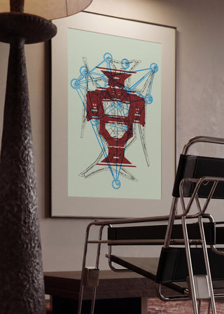 Portugal by Francisco Gualter in a framed interior