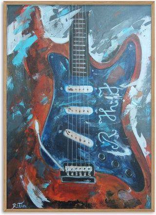 Sunburst Guitar - Ritta Henriques Jorge