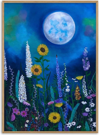 Blue Moon Garden - Art By Biba