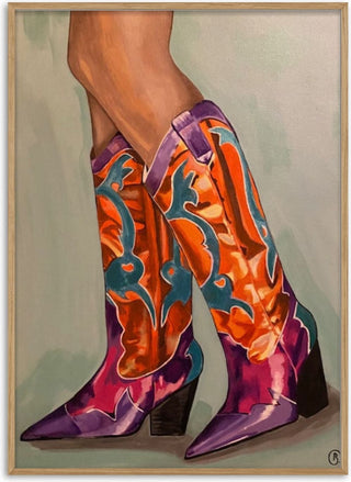 Cowboy Boots - Art By Biba