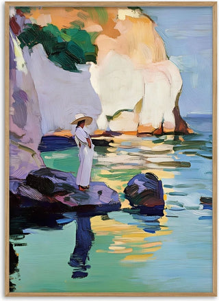 Woman by the Cliffs - Elena Avanesova