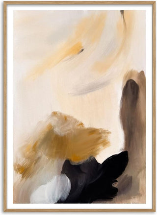 Abstract Strokes Poster