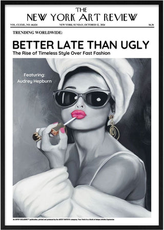 Audrey - Art Review Poster