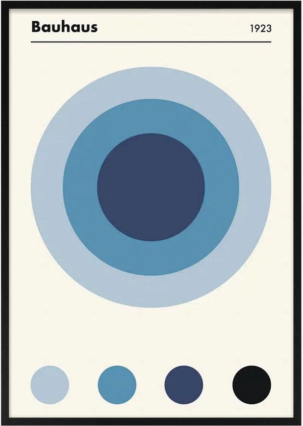 Bauhaus Blue 1923 -juliste