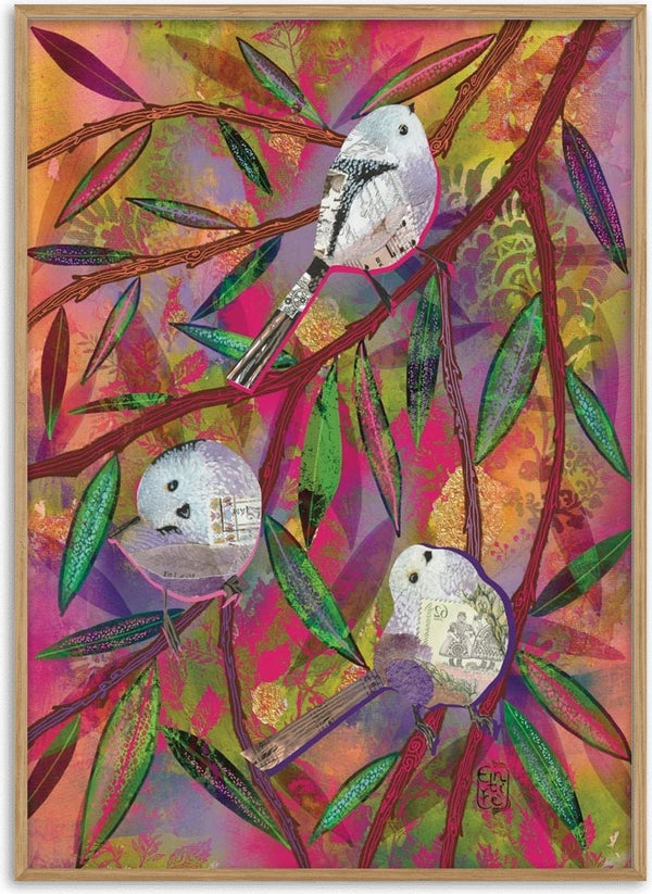 Cheerful Feathers by Enikő Marosváry-Kramcsák