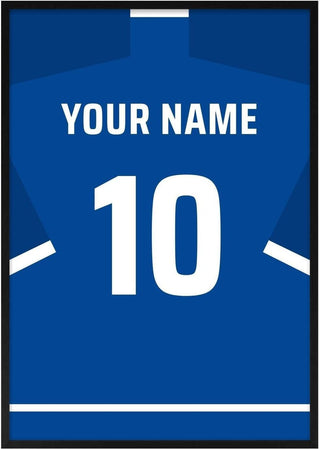 Chelsea – Personalised Football Shirt Poster