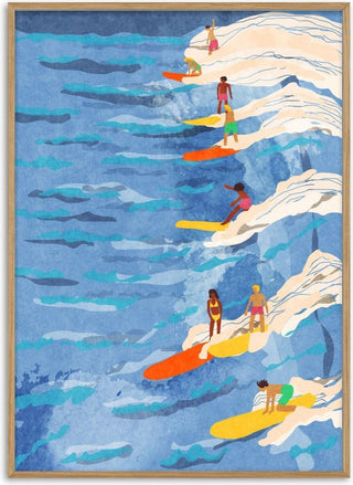chilled surfing - Raissa Oltmanns