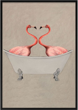 Flamingos in Bathtub - Coco de Paris