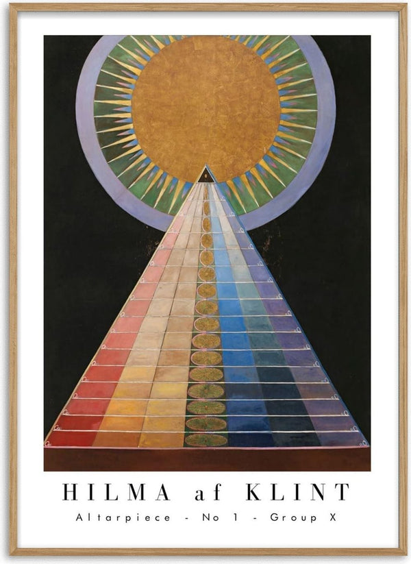 Hilma af Klint – Alttaritaulu nro 1 -juliste