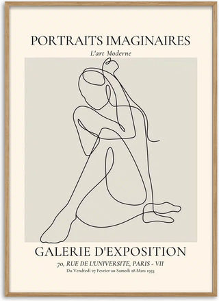 Portraits Imaginaires Woman Poster
