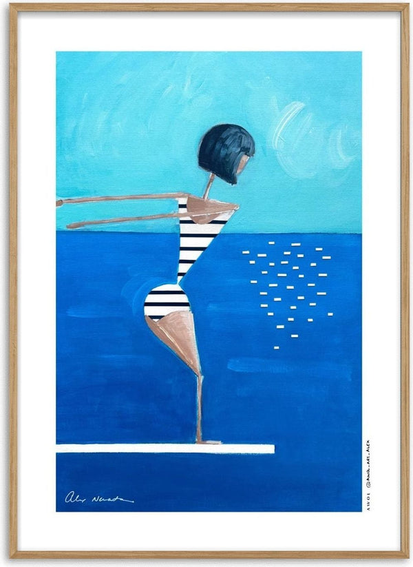 Summer Pool Diver - Awol Art Alex