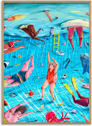 Surreal Pool Fun - Natascha Baumgärtner