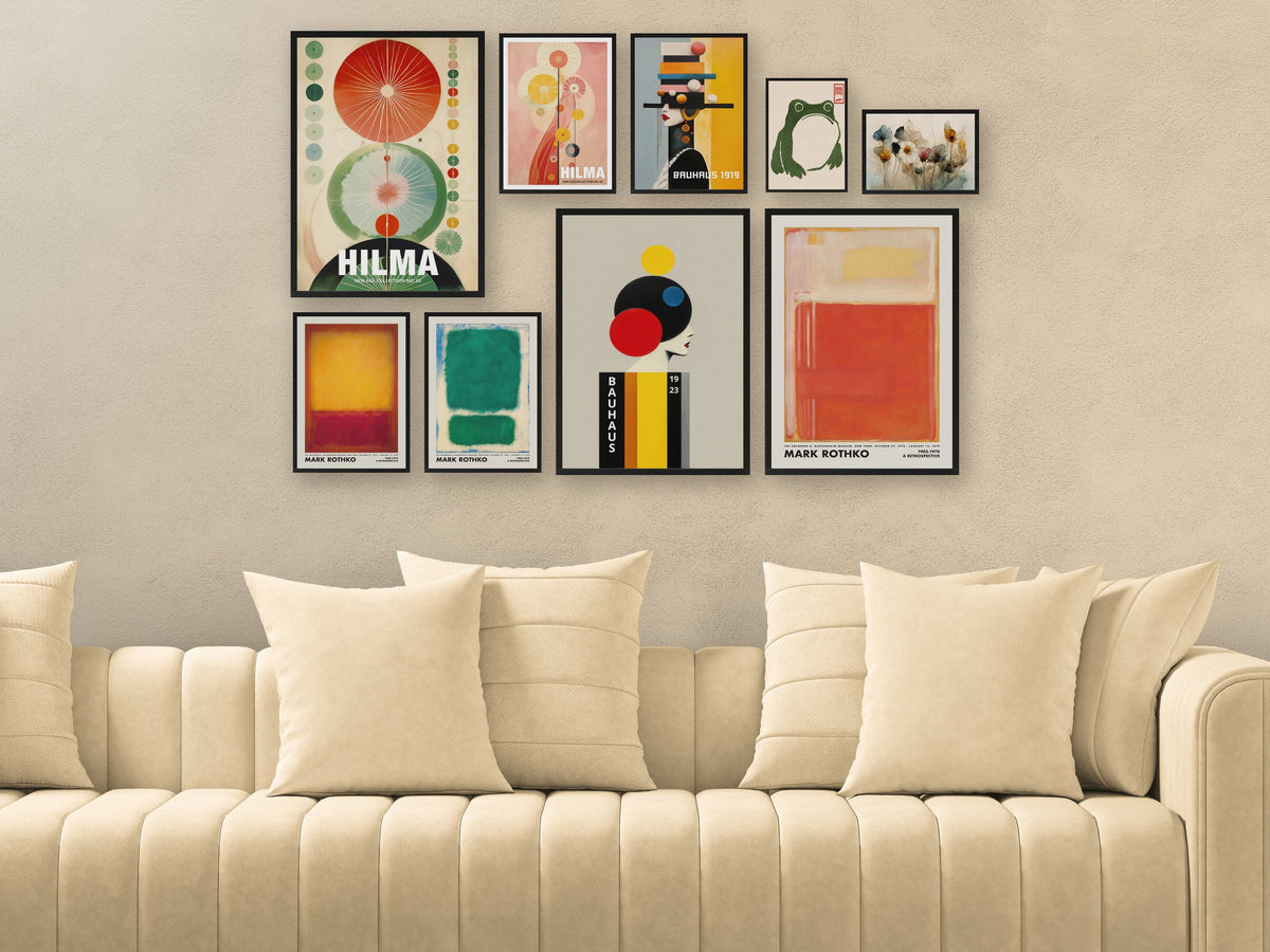 Hilma, Bauhaus og Rothko