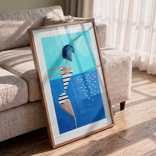 Diving Woman - Awol Art Alex