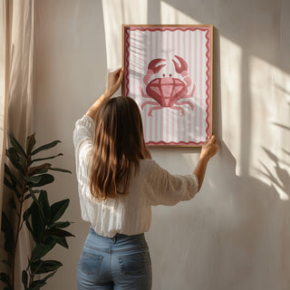 Pink Diamond Crab - Emanuela Carratoni
